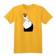 K-Pop T-shirt geel